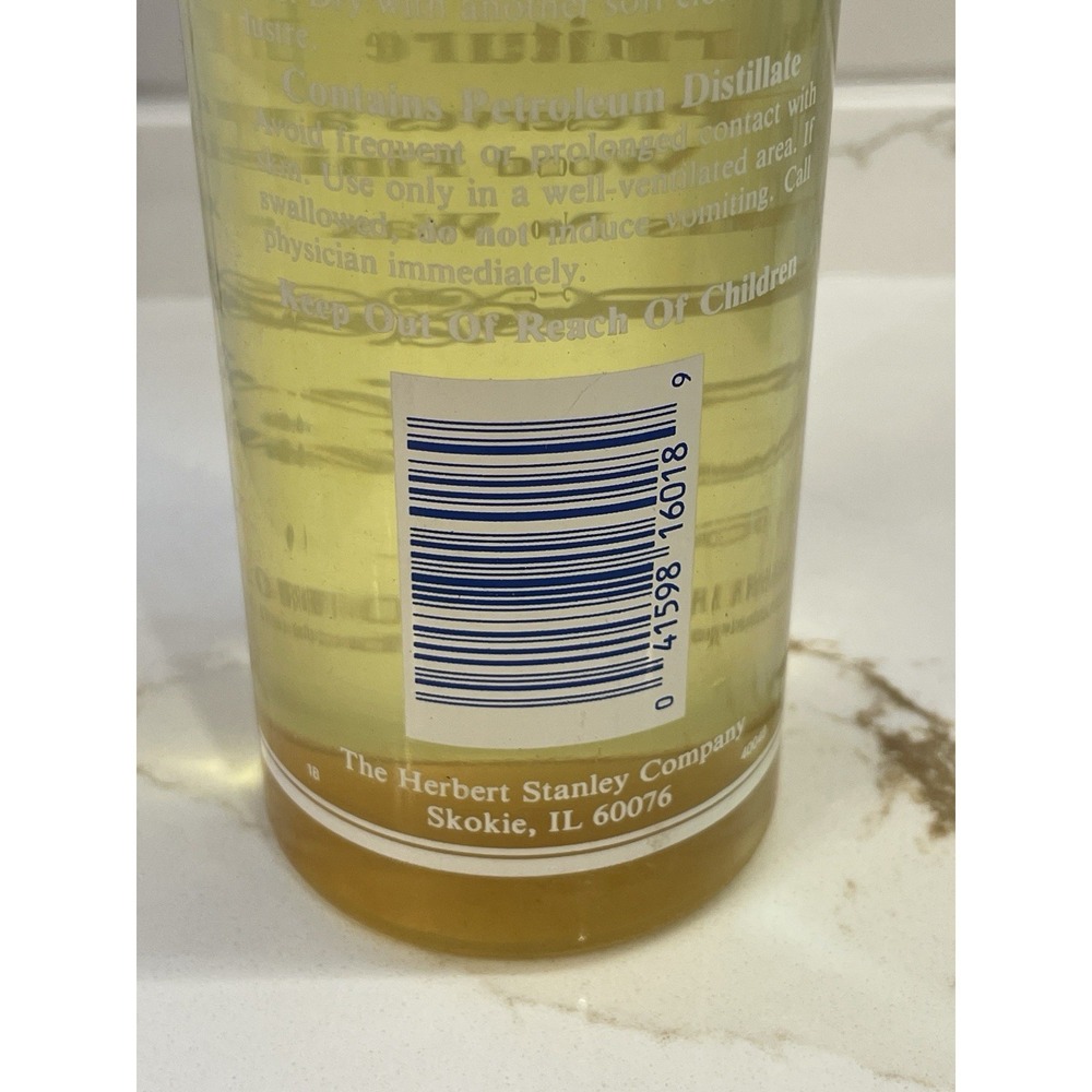 Weiman Lemon Oil Furniture Polish Wood Clean Preserve Sunscreen 16 f oz 95% Full - Picture 5 of 5